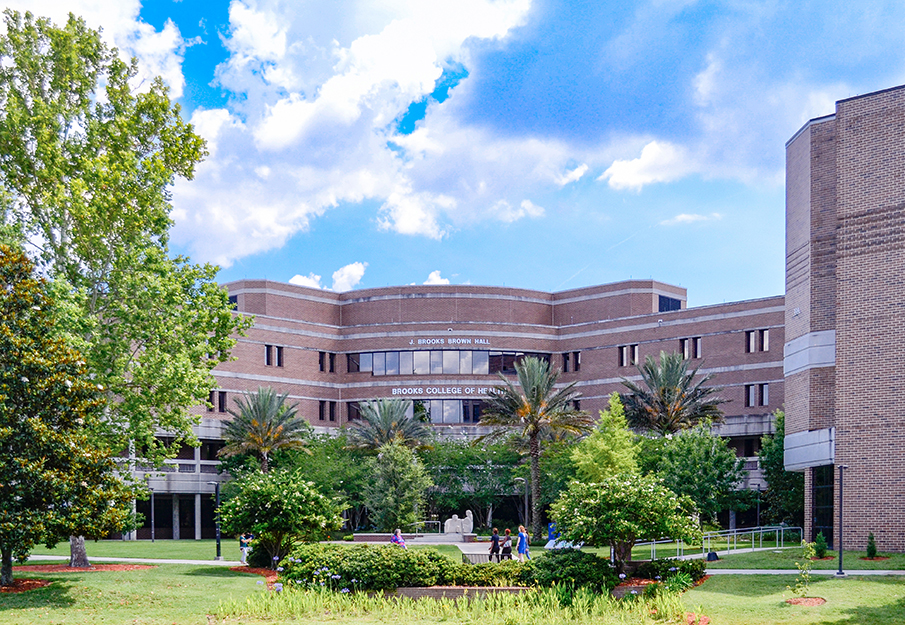 Brooks College of Health building