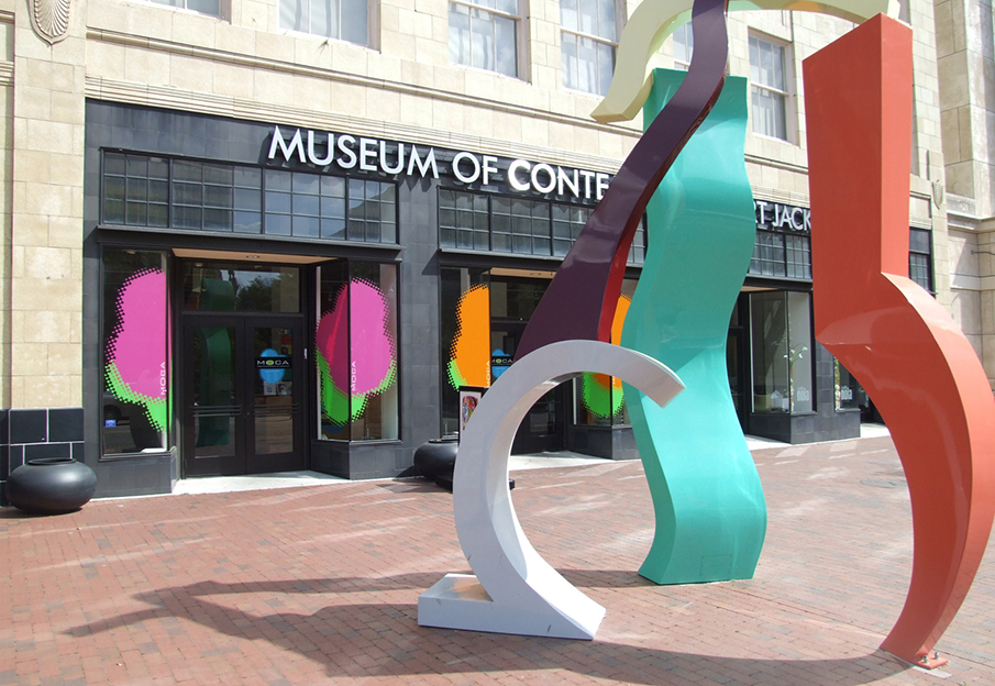 Outside view of the MOCA Jacksonville museum building