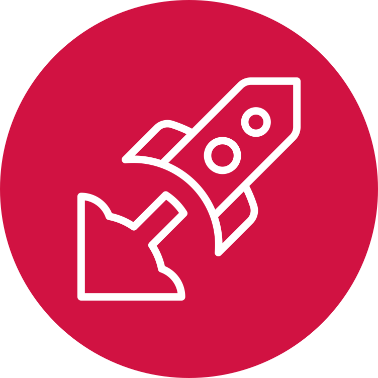 rocket ship icon