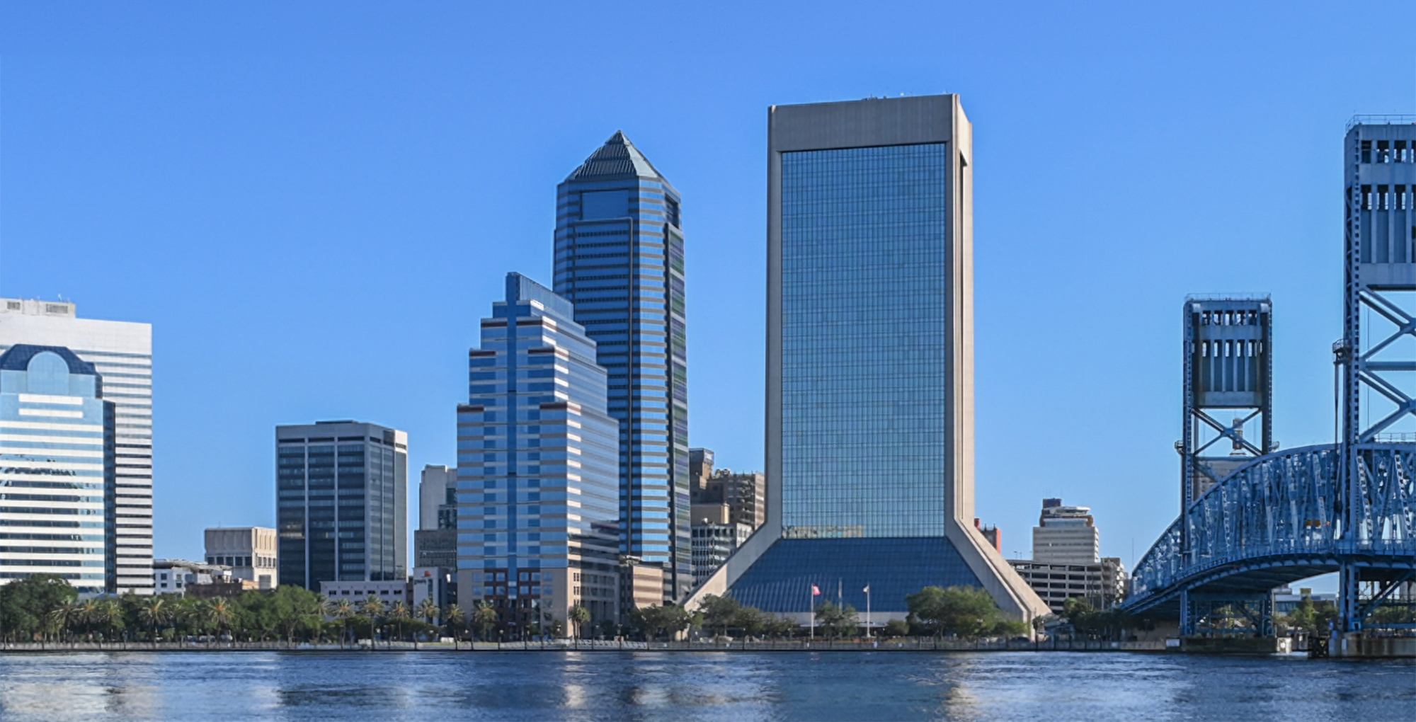 building skyline of jacksonville florida