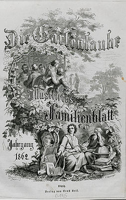 Titelblatt Die Gartenlaube