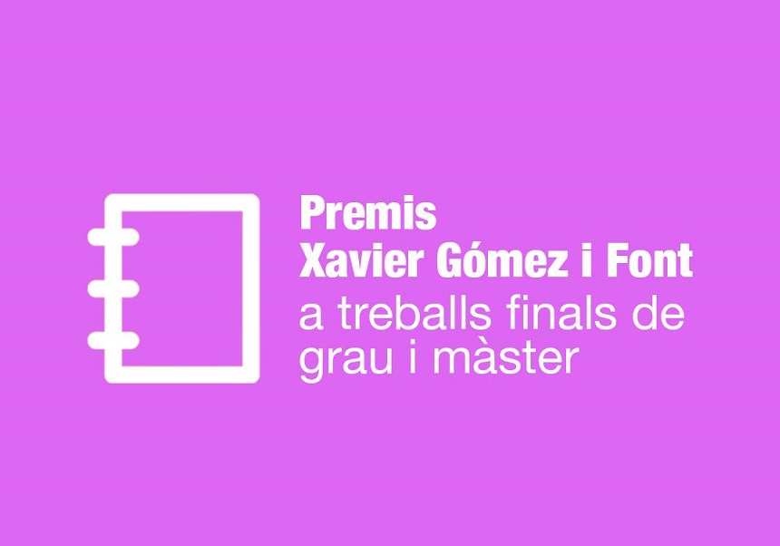 Imatge del esdeveniment:Premis Xavier Gómez i Font