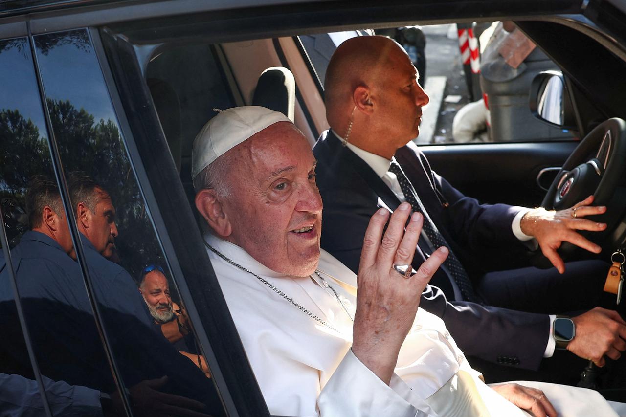 Pope Francis meets with priests ordained between 2014 and 2024 in Rome