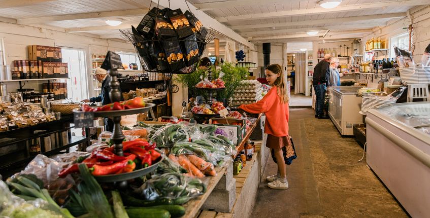 Äggaboden Gårdsbutik i Ronneby, Blekinge