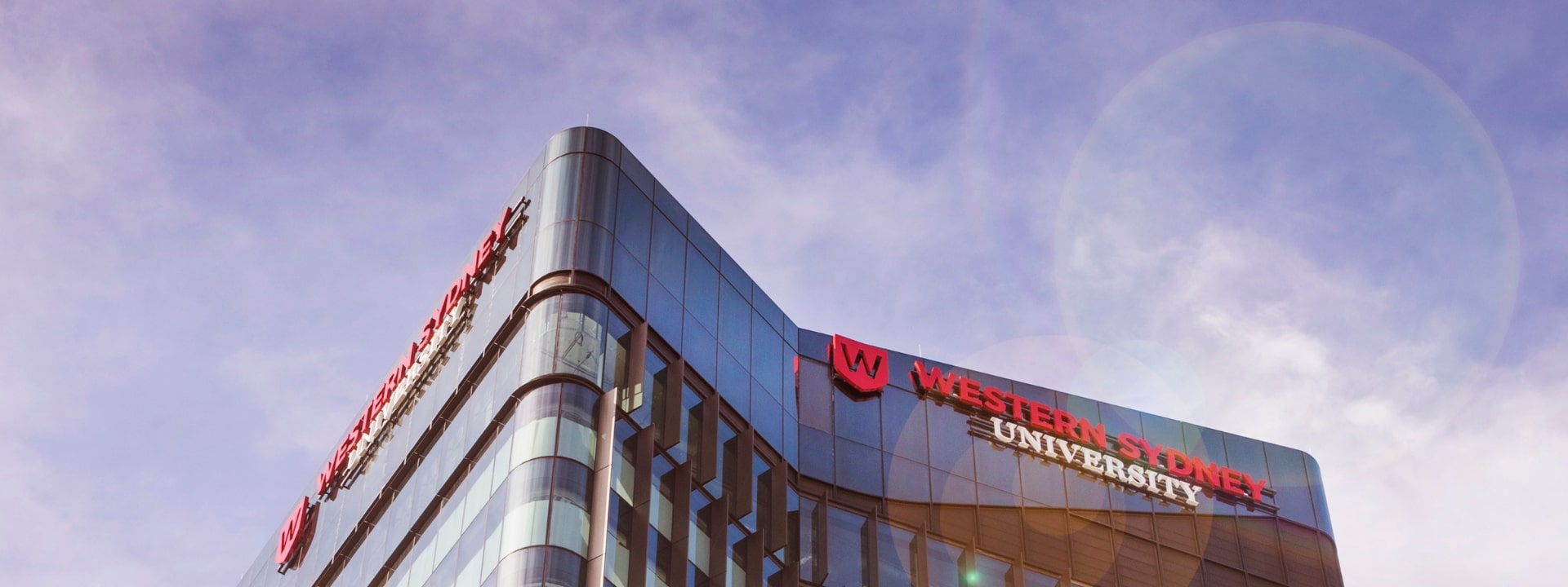 Western Sydney University Hassall St Parramatta campus image with logo