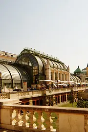 Vista sulla Serra delle Palme nel Burggarten di Vienna