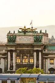 Vista sull'Hofburg