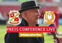 Follow along as Holloway speaks to the press ahead of MK Dons