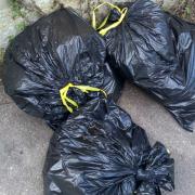 Bags of waste were dumped on a Calne pavement, leading to a hefty fine