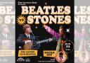 Poster for 'Beatles vs. Stones' show at the Floral Pavilion in New Brighton on Friday, August 23