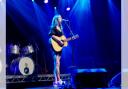 Ava Fitz, 15, from Wirral performs during  Primal Live’s huge battle of the bands style event at Camp & Furnace on July 20, in which she won prizes for 'best performance' and 'best original song'