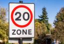 Library picture of 20mph sign