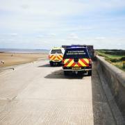 Wirral Coastguard Rescue Team was alerted to a report of a person stuck in the mud on Leasowe Bay on Sunday afternoon (July 29)