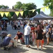 Visitors to the first ever monthly market in Oxton Village on July 28, which was branded a 'roaring success' by organisers