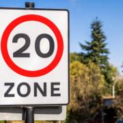 Library picture of 20mph sign