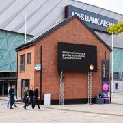 Starship's low-energy, zero-carbon modular house outside the ACC Liverpool