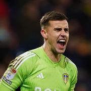 Leeds goalkeeper Karl Darlow has become the oldest player to make his Wales debut since World War II (Martin Rickett/PA)