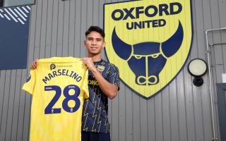 Oxford United winger Marselino Ferdinan