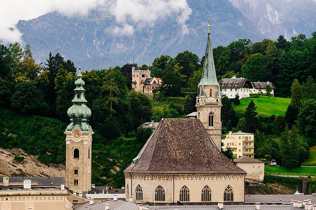 The Stiftskeller St. Peter is a restaurant within St. Peter's Archabbey in Salzburg, Austria. 