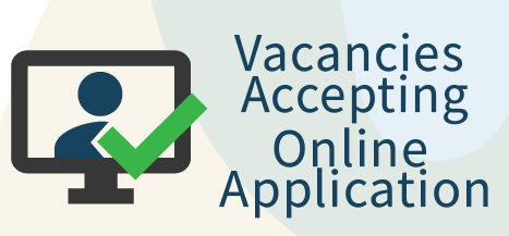 Search for Job Vancancies accepting "Online Application"