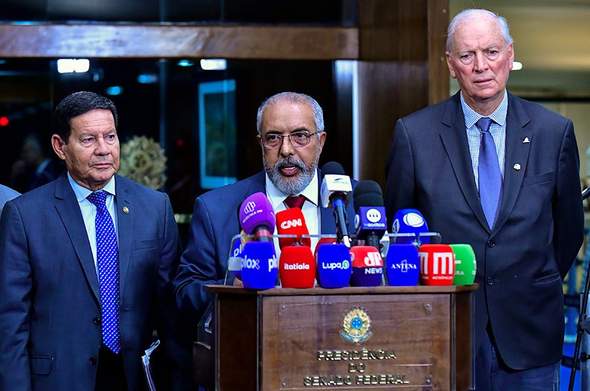 (E/D):
relator da CTERS, senador Hamilton Mourão (Republicanos-RS); 
presidente da CTERS, senador Paulo Paim (PT-RS); 
vice-presidente da CTERS, senador Ireneu Orth (PP-RS).