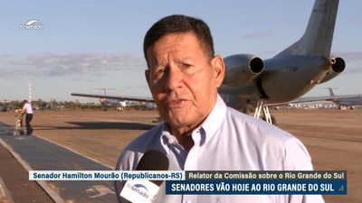 Hamilton Mourão destaca projetos prioritários para ajudar na reconstrução do Rio Grande do Sul