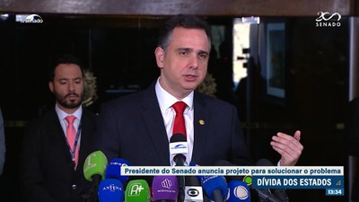 Presidente do Senado apresenta projeto para possibilitar o pagamento das dívidas dos estados