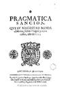 Pragmática, 1723-11-15