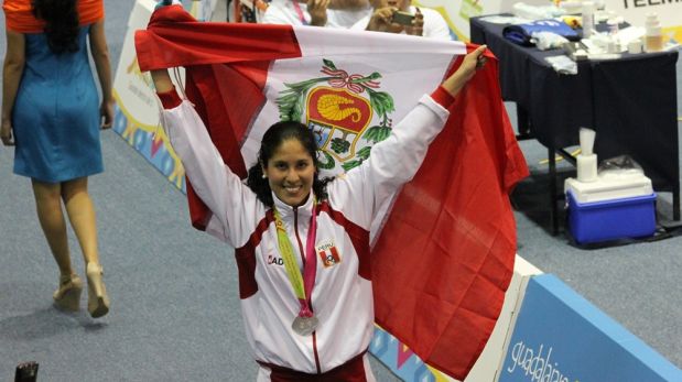 MEXICO, 29 DE OCTUBRE DE 2011GUADALAJARA 2011: KARATECA ALEXANDRA GRANDE LOGR? MEDALLA DE PLATA EN LOS JUEGOS PANAMERICANOS. Nuestra compatriota, Alexandra Grande, cay? ante ?la mexicana Bertha Gutierrez, en la final de kumite, categor?a hasta 61 kg., ?con lo que se qued? con la medalla de plata para nuestro pa?s en los Juegos Panamericanos Guadalajara 2011.FOTO: DIVULGACION