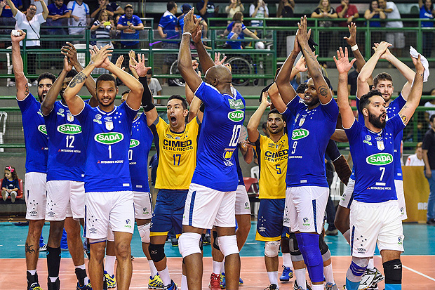 Sada Cruzeiro � o primeiro finalista da SUperliga 2016/2017 (Cr�ditos: Pedro Vilela/Inovafoto/CBV)