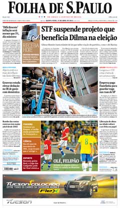 Veja a vers�o digital da Folha