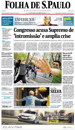 Veja a vers�o digital da Folha