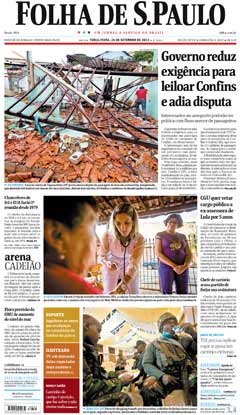 Veja a vers�o digital da Folha