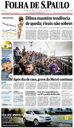 Veja a vers�o digital da Folha