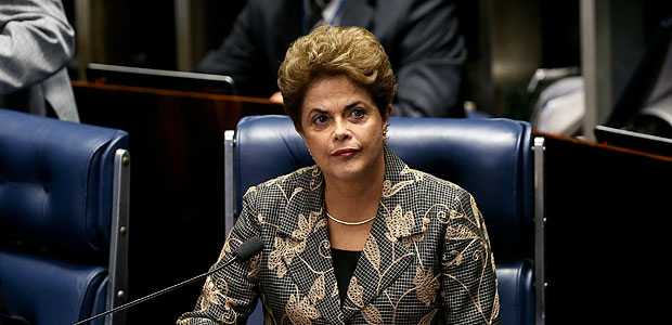 BRAS�LIA, DF, BRASIL, 29.08.2016. Sess�o do Senado Federal para o julgamento do Impeachment da presidente da Rep�blica, Dilma Rousseff. (FOTO Alan Marques/ Folhapress) PODER