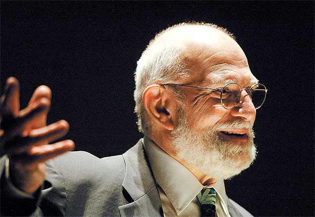 Oliver Sacks empalestra em SP