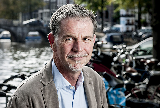 O co-fundador e CEO da Netflix, Reed Hastings