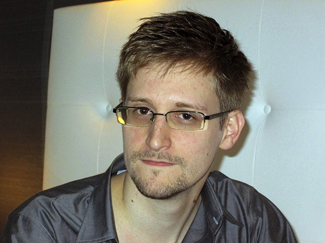 T�cnico de seguran�a Edward Snowden, 29, em entrevista ao "Guardian"; ele revelou esquemas de monitoramento de dados dos EUA