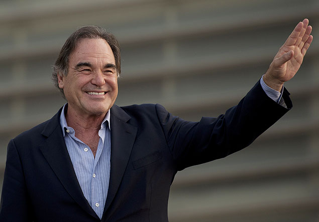 Oliver Stone, em festival na Espanha em 2013; diretor vir� ao Brasil para lan�ar filme sobre Snowden