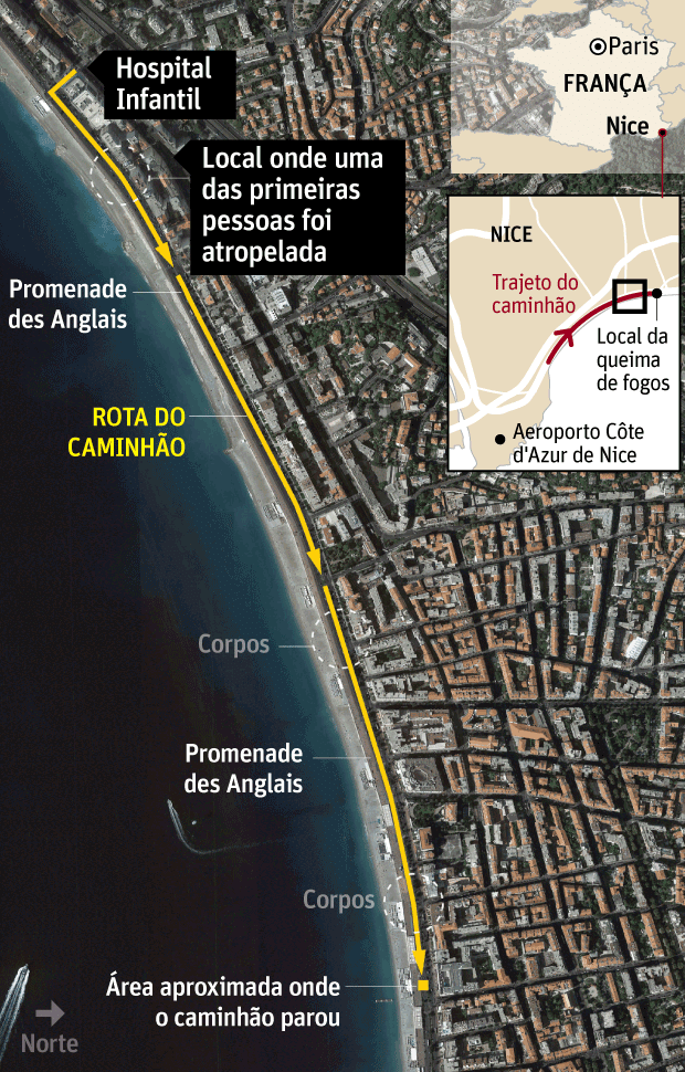 Atentado em Nice - arte