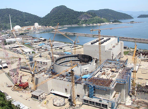 Angra 3 ser� a terceira usina da Central Nuclear Almirante �lvaro Alberto (CNAAA), localizada na praia de Itaorna, em Angra dos Reis (RJ). divulgacao ***DIREITOS RESERVADOS. N�O PUBLICAR SEM AUTORIZA��O DO DETENTOR DOS DIREITOS AUTORAIS E DE IMAGEM***