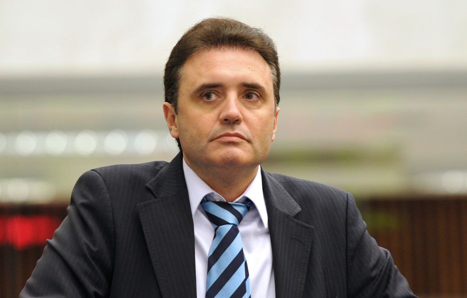 O suplente Osmar Bertoldi (DEM-PR), que esteve preso no Paran�
