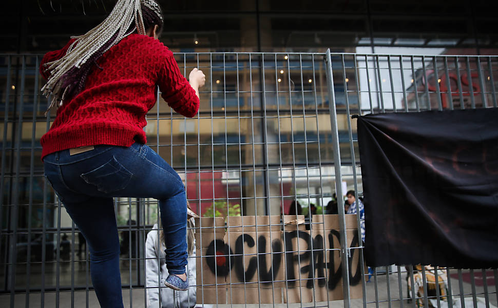 Ocupa��o no Centro Paula Souza