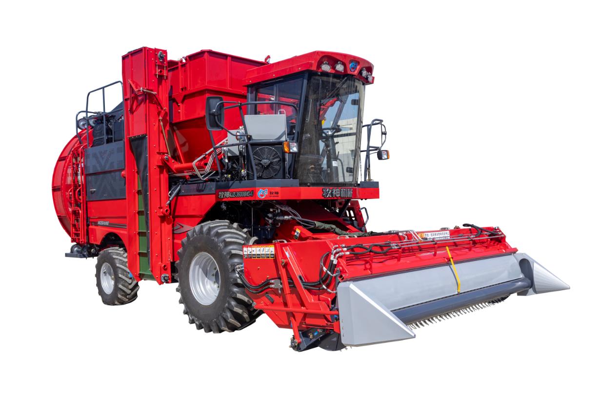 牧神4JZ-3600B自走式辣椒收獲機(jī)