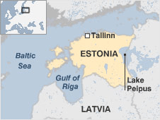 Map of Estonia