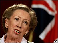 UK Foreign Secretary Margaret Beckett