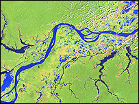 R�o Amazonas (Imagen Landsat) 