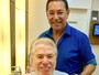 Silvio Santos assume fios brancos em novo visual depois das férias