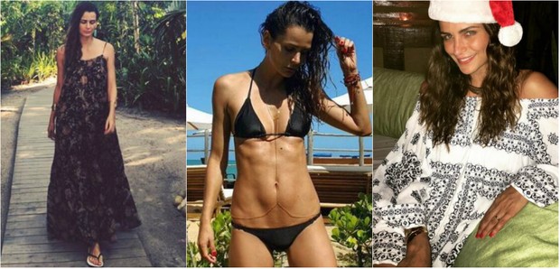 Fernanda Motta mostra boa forma em Trancoso (Foto: Reprodução do Instagram)