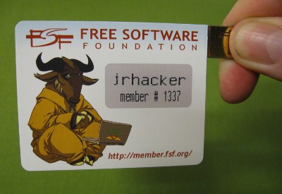 Picture of USB Member Card